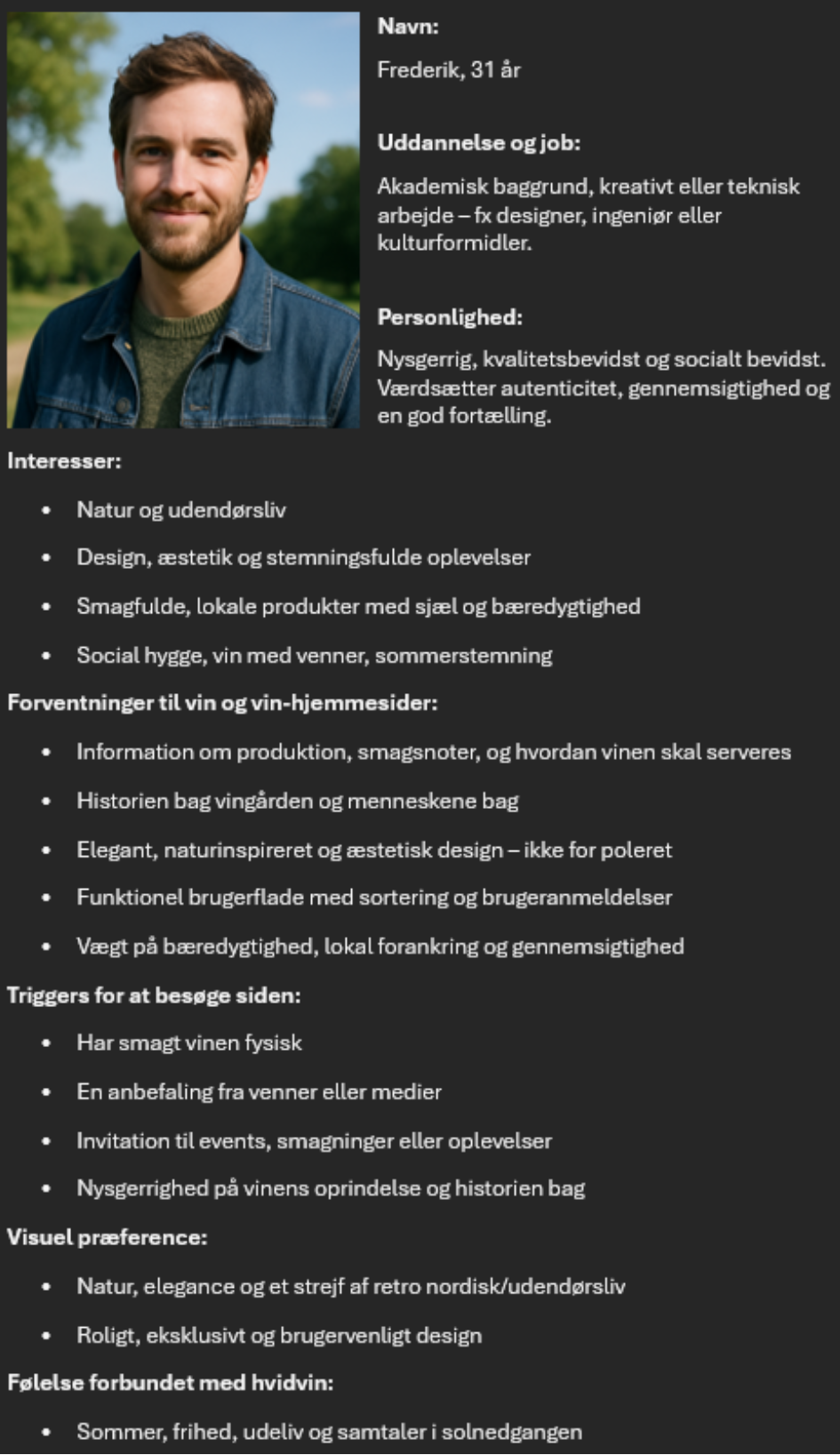 Research og persona